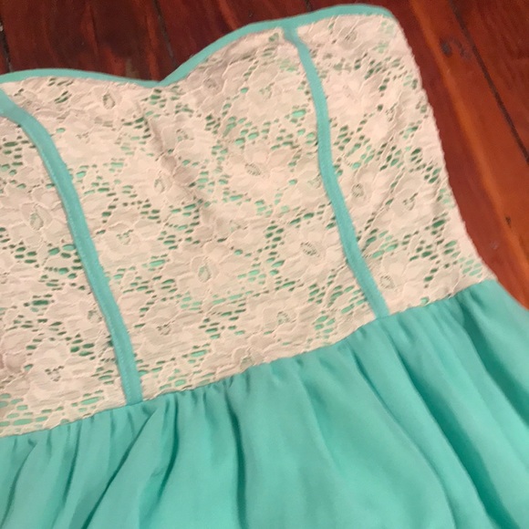 Turquoise buttons Goddess dress 👗 ✨💕 - Picture 2 of 4